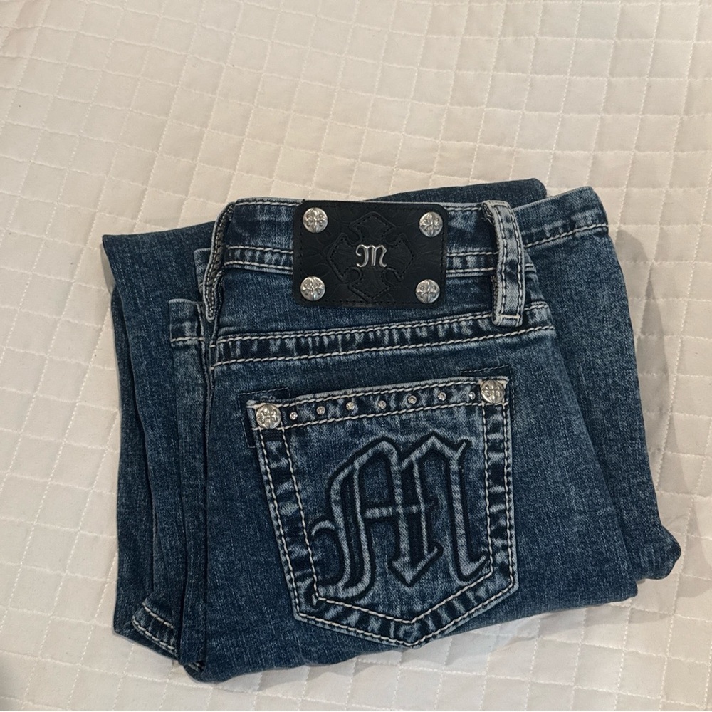Miss me wide leg jeans size 26